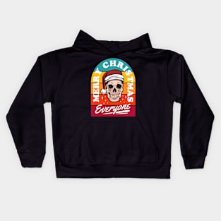 Merry Christmas Everyone Kids Hoodie